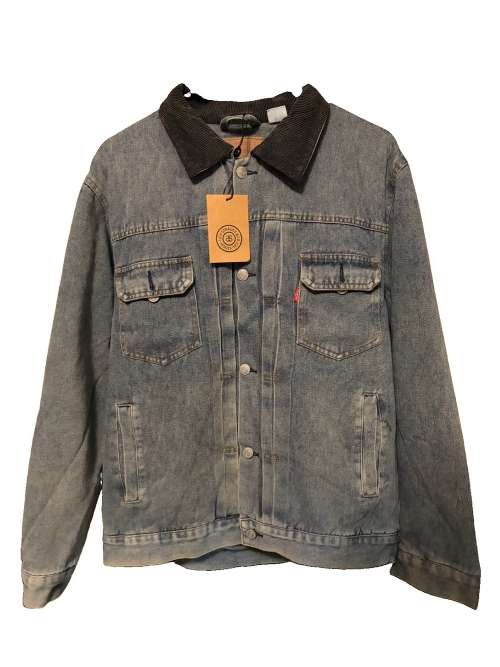 Levi’s X Stüssy Embossed Trucker Jacket